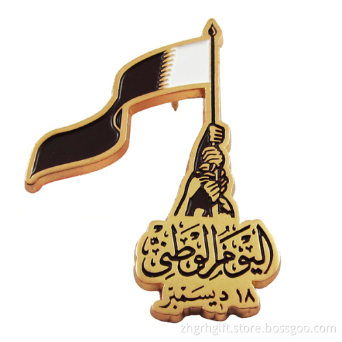 hot sale national day flag lapel pin